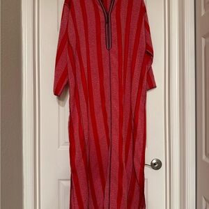 Men’s Moroccan Kaftan Red